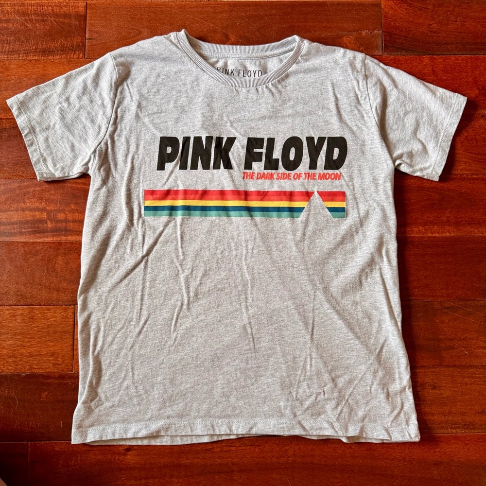 Pink Floyd Dark Side of the Moon Gray Tee by Green Coast